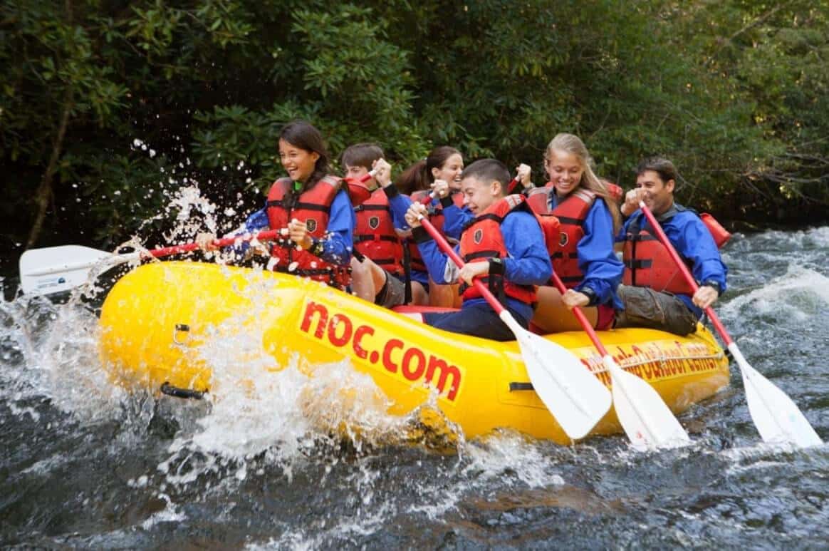 White Water Rafting with Nantahala Outdoor Center