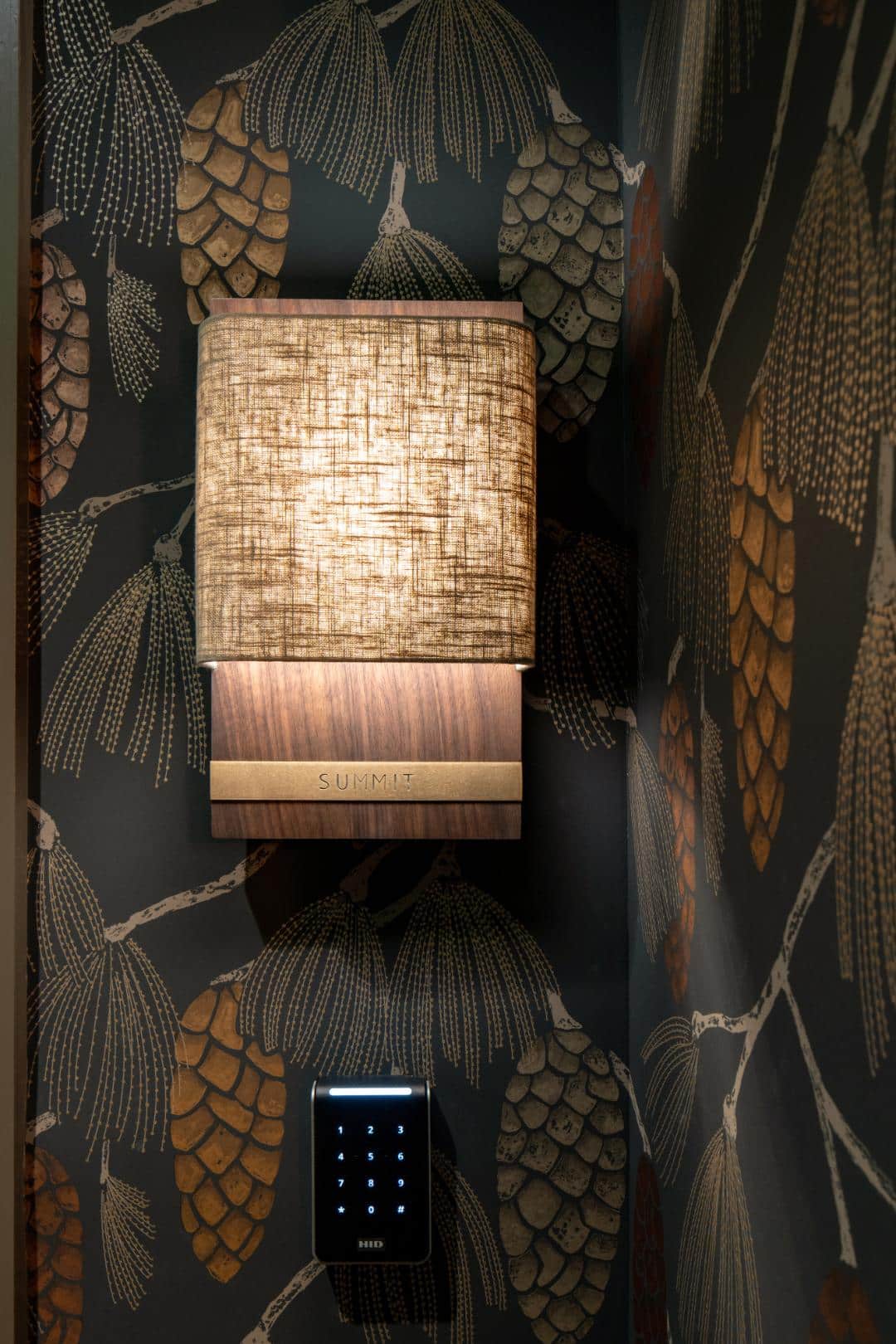 E. Hall Entry Door - Oak Over Main Detail-42